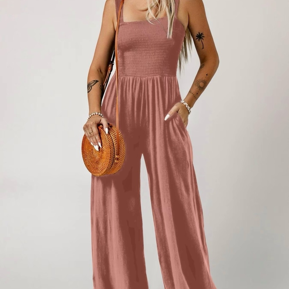Women's Pink Jumpsuit